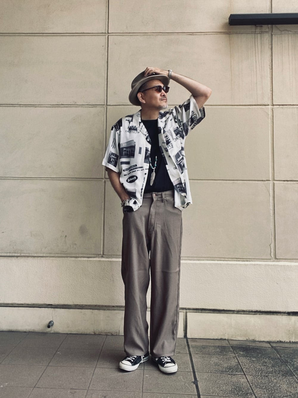 Schottフォトカレッジ ハワイアンシャツ Schott⁄ショット⁄PHOTO