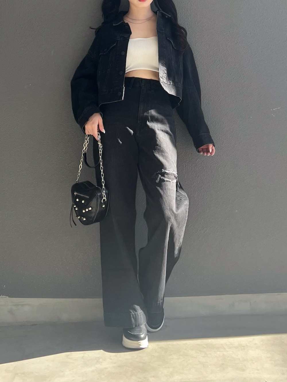 poyo｜AZUL by moussyのパンツを使ったコーディネート - WEAR