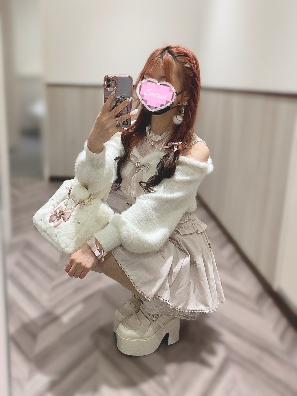 🐰ㅤメ ｲ ﾒ ｲㅤ🐰｜LIZ LISAのニット/セーターを使ったコーディネート