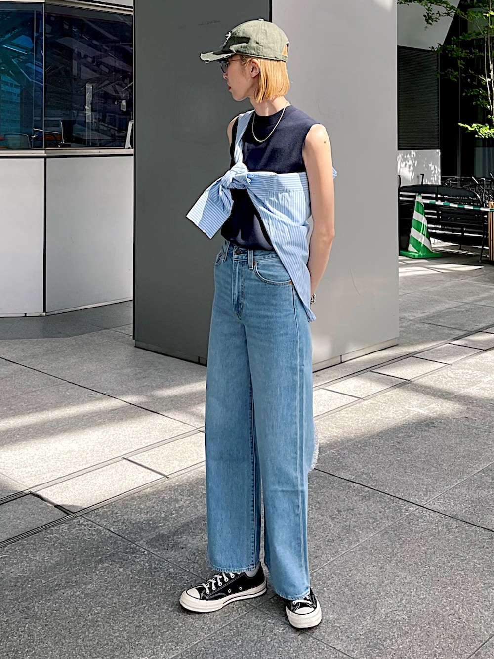 maichin｜MOUSSYのキャップを使ったコーディネート - WEAR