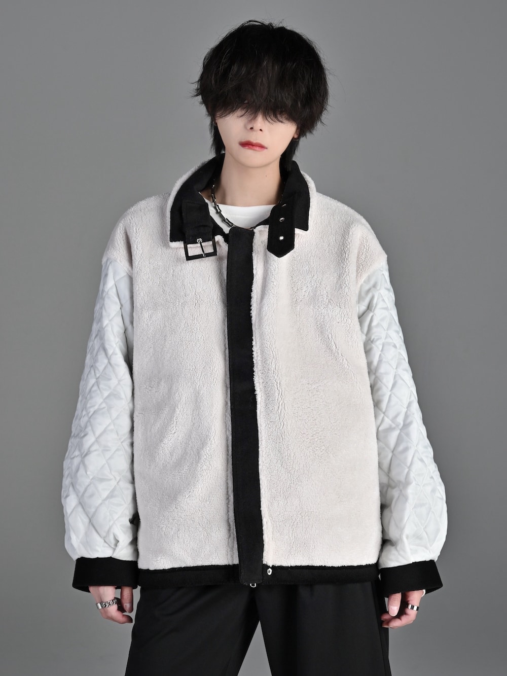 犬飼京 inukai keiさんの「High sole leather heal boots/ハイソールレザーヒールブーツ（ADRER）」を使ったコーディネートの5枚目の写真
