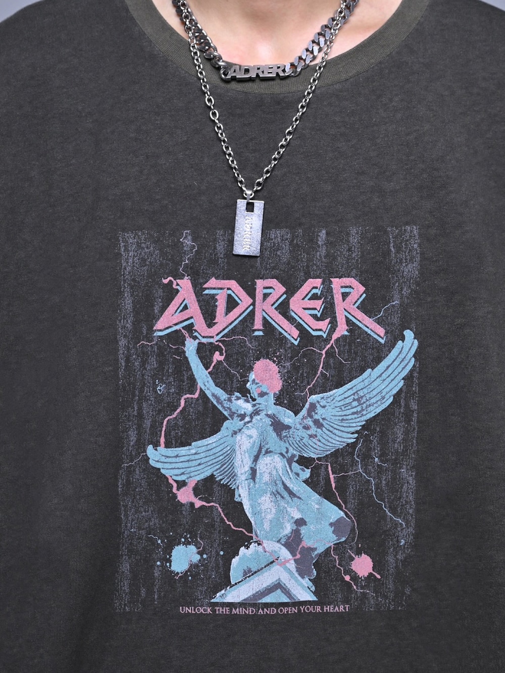 ADRER パールネックレス　ブラック　ホワイト　セット　アドラー　KEI 犬飼京 inukai kei｜ADRERのネックレスを使ったコーディネート - WEAR