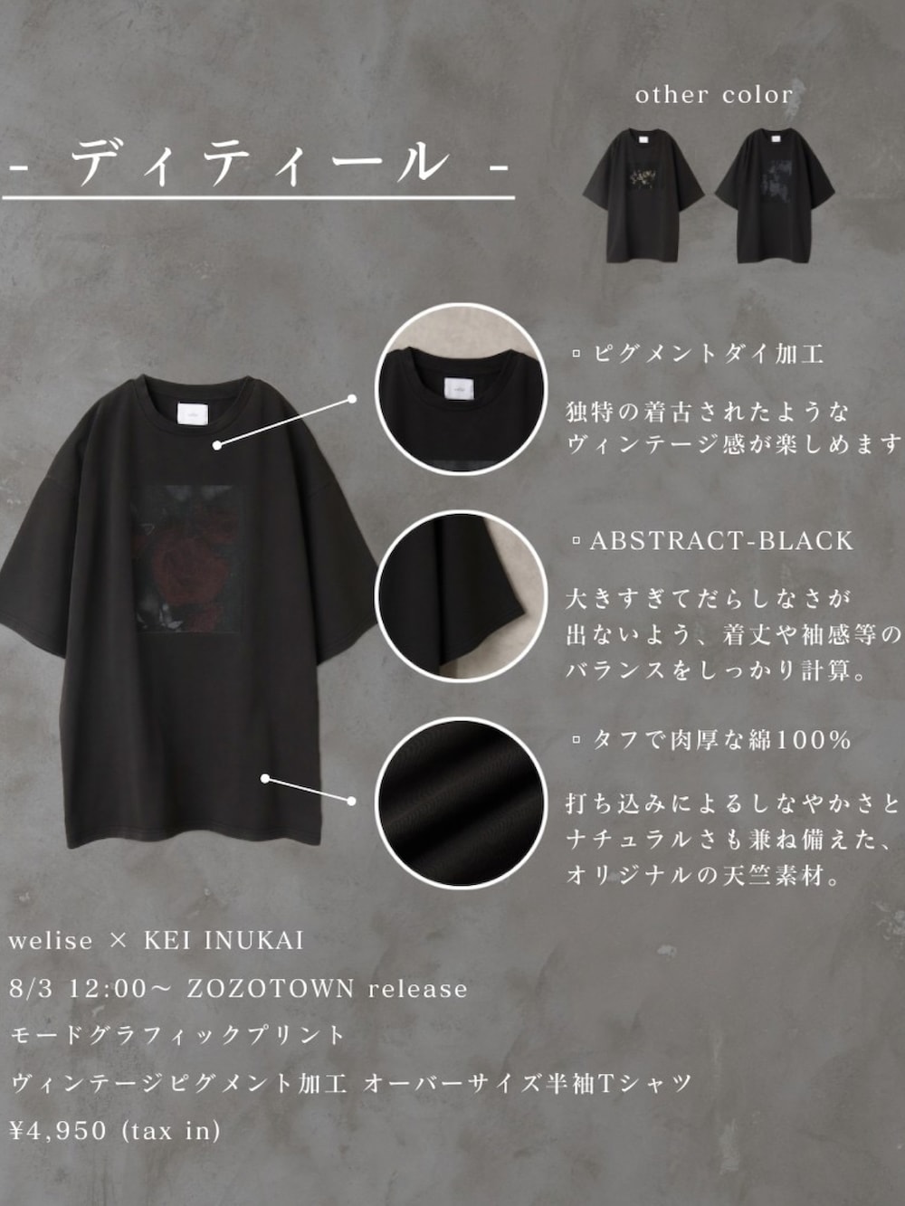 ホワイト系のタンクトップ、ブルー系のカーゴパンツ、ブラック系のTシャツ/カットソーを着用したメンズの夏コーディネートの5枚目の写真