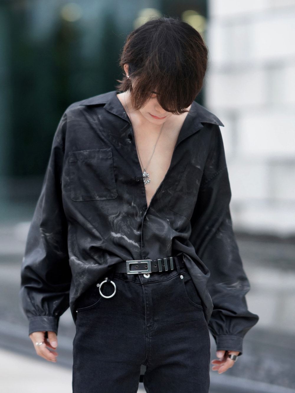 犬飼京 inukai kei｜ADRERのデニムパンツを使ったコーディネート - WEAR