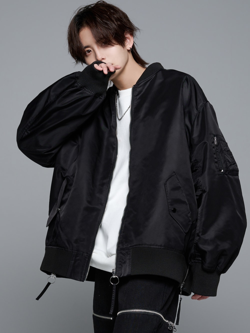 ADRER即完商品】アドラー即完 犬プリント ブラウン スウェット M