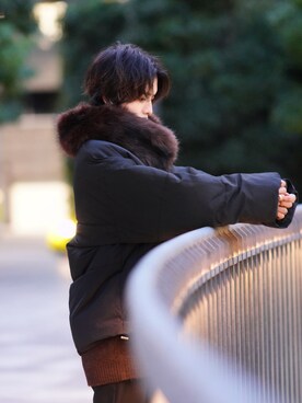 犬飼京 inukai kei|ADRERのダウンジャケット/コートを使った 犬飼京 inukai kei|ADRERのダウンジャケット/コートを使った