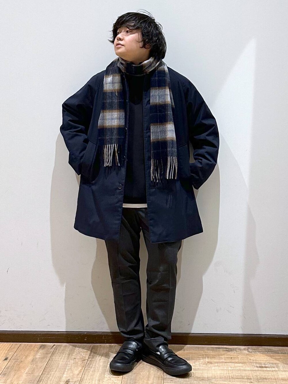 「リラックス、ゆったり、高見え」｜いしかわさん（メンズ・168cm）の冬コーディネートの3枚目の写真