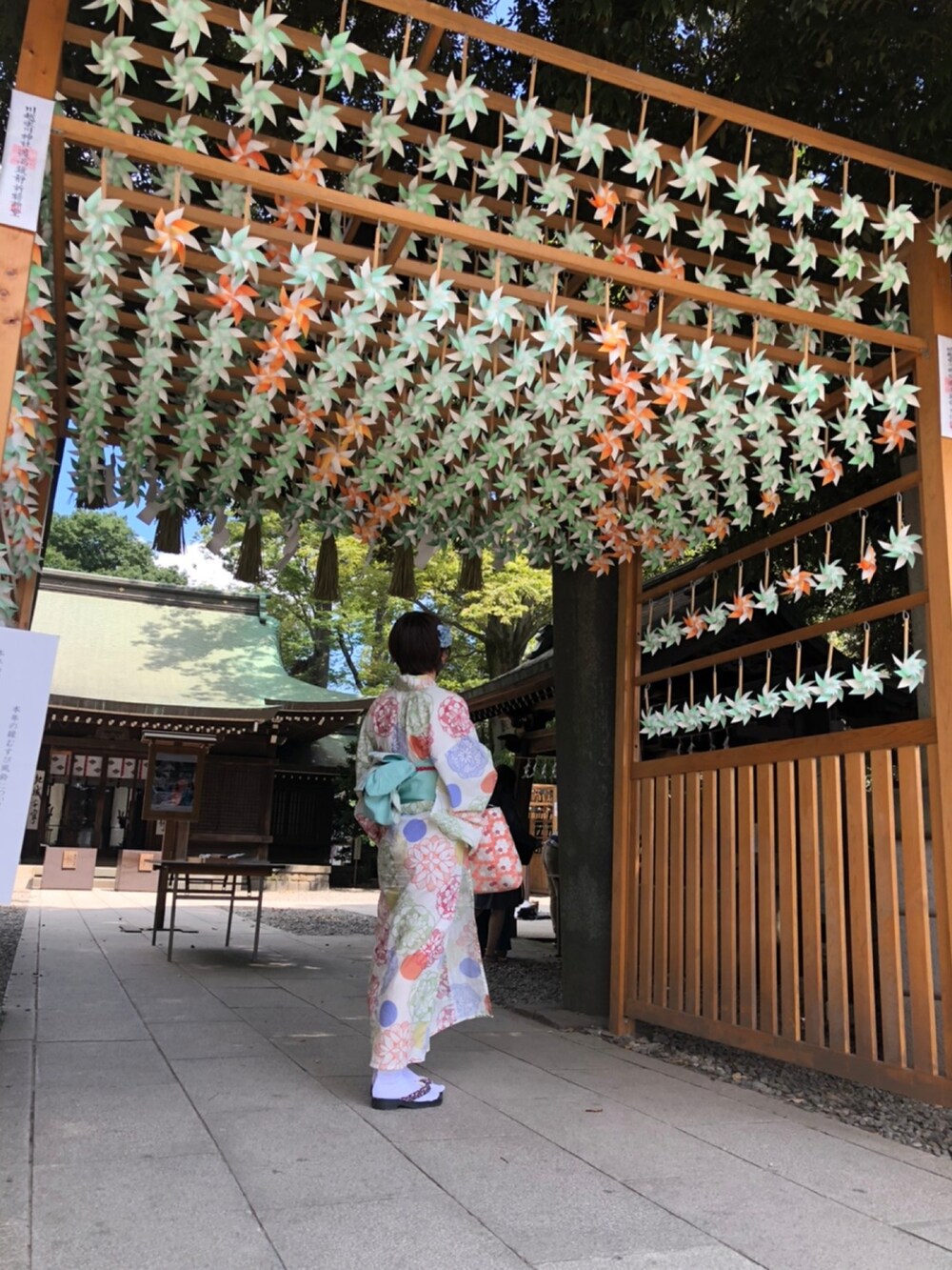 その他の水着/着物・浴衣を着用したレディースの春コーディネートの2枚目の写真