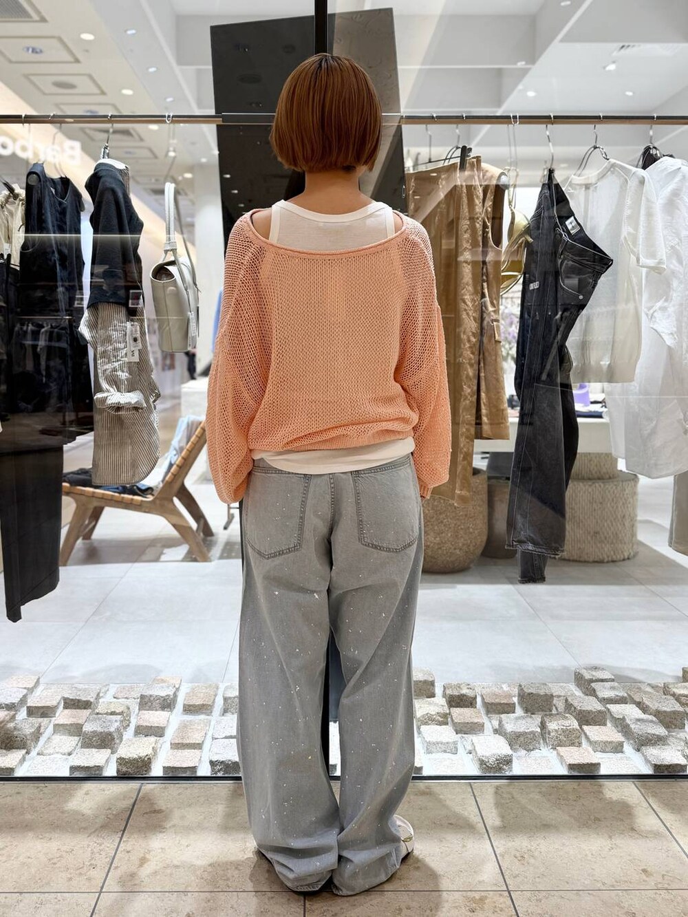 「ベーシック/シンプル、カジュアル、ヘルシー、ショートヘア」｜「CORSO ROMA，9の【CORSO ROMA 9】2バックルサンダル（サンダル、ホワイト系）」を使った、のんさん（レディース・162cm）の春コーディネートの3枚目の写真