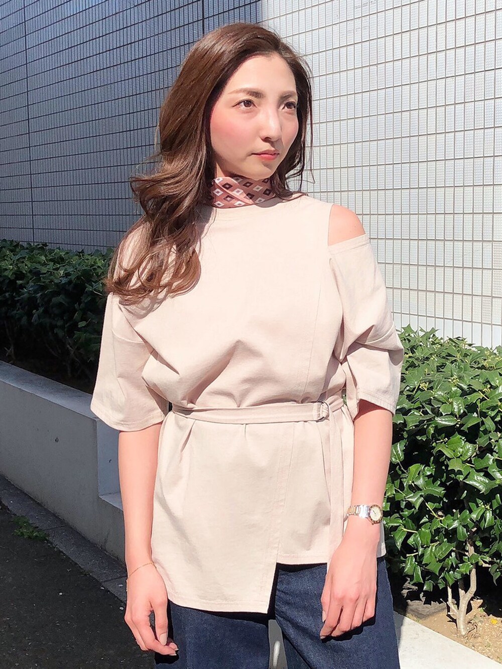 レディースの春コーディネートの2枚目の写真