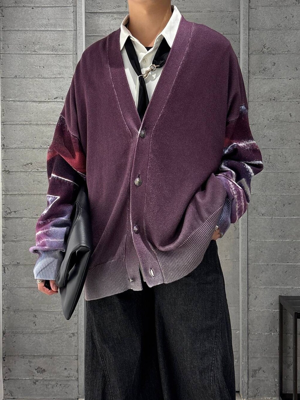 エヴァンゲリオンコラボ】A.T.フィールドカーディガン(HARE)を使った