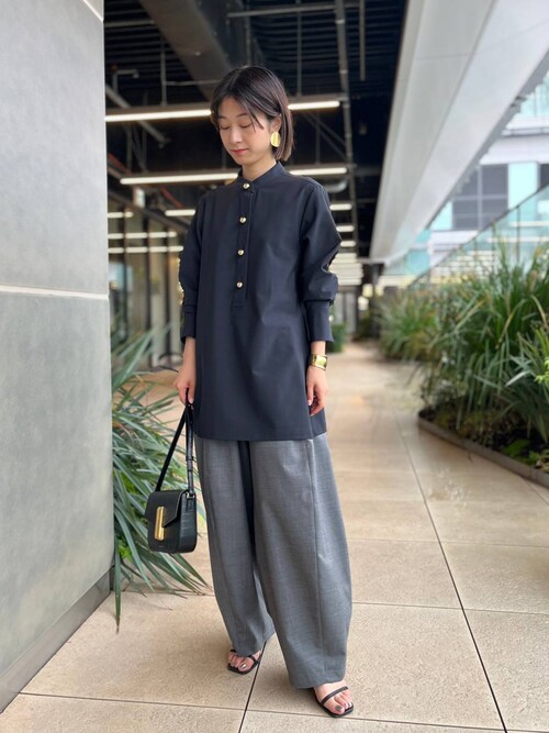 Curensology(カレンソロジー)/スフィアボタンブラウスを使った人気