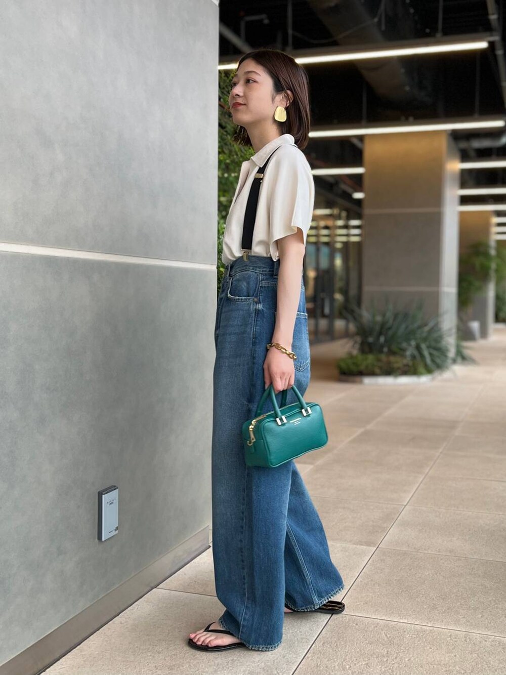 Curensology(カレンソロジー)/コットンシルクワイドポロプルオーバーを