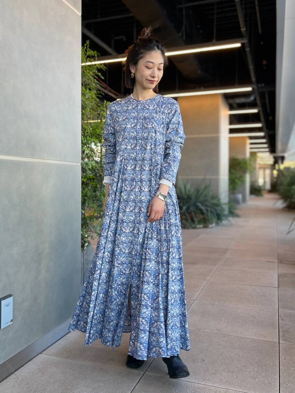 Curensology(カレンソロジー)/タックボリュームワンピースを使った人気