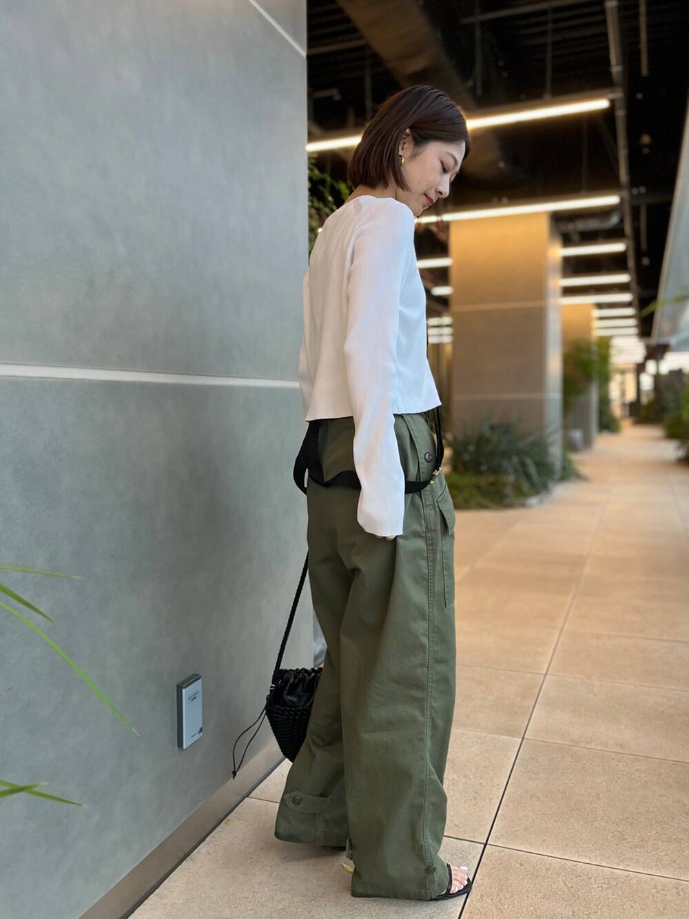 rui(Curensology ルミネ新宿)｜Curensologyのカーゴパンツを使っ