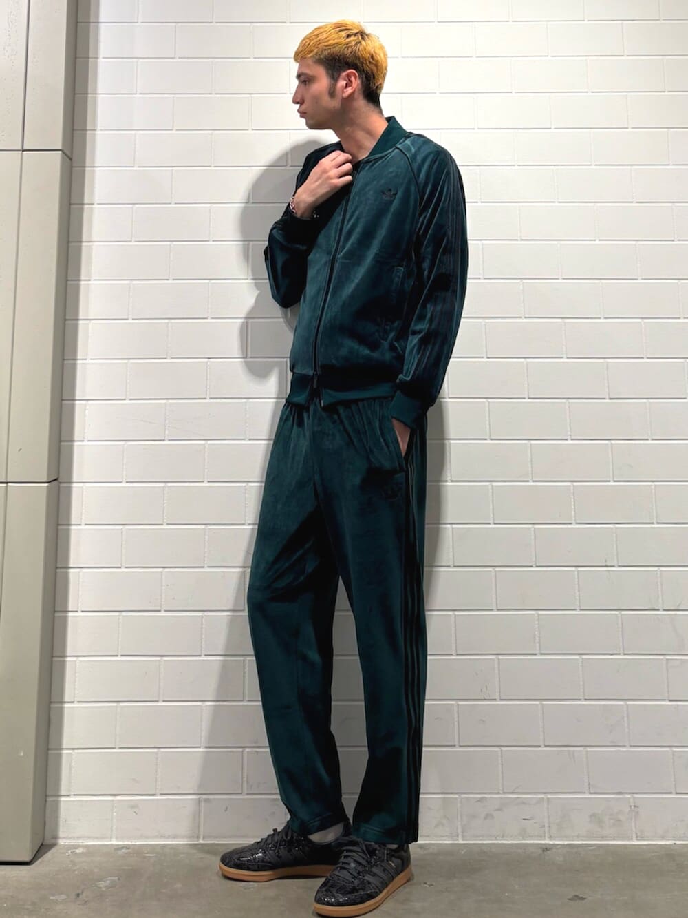 SST アディカラー ベロア トラックトップ、SSTアディカラー ベロア