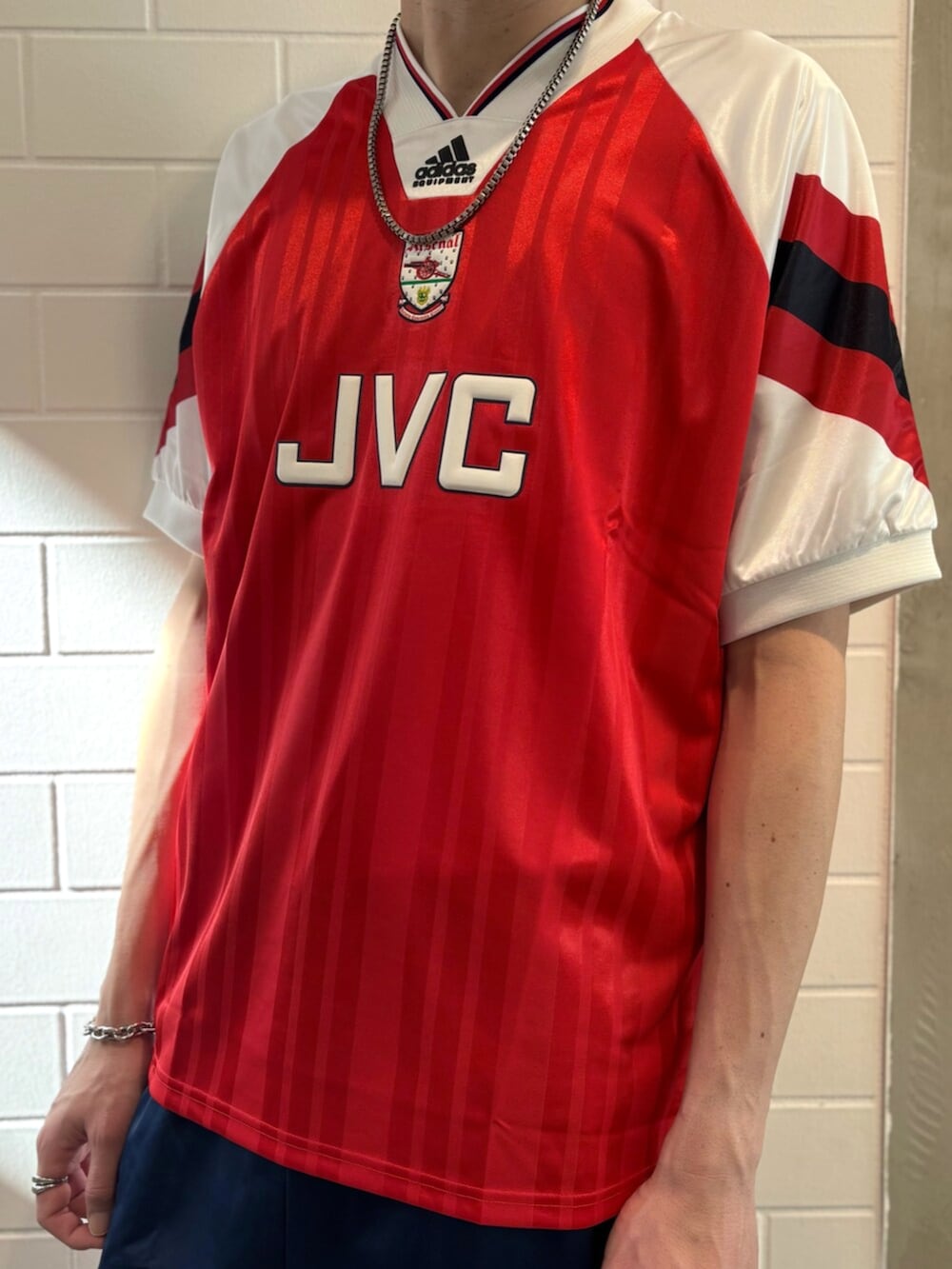 アーセナル 92-94 ホームユニフォームのアディダスコーデ【アディダス