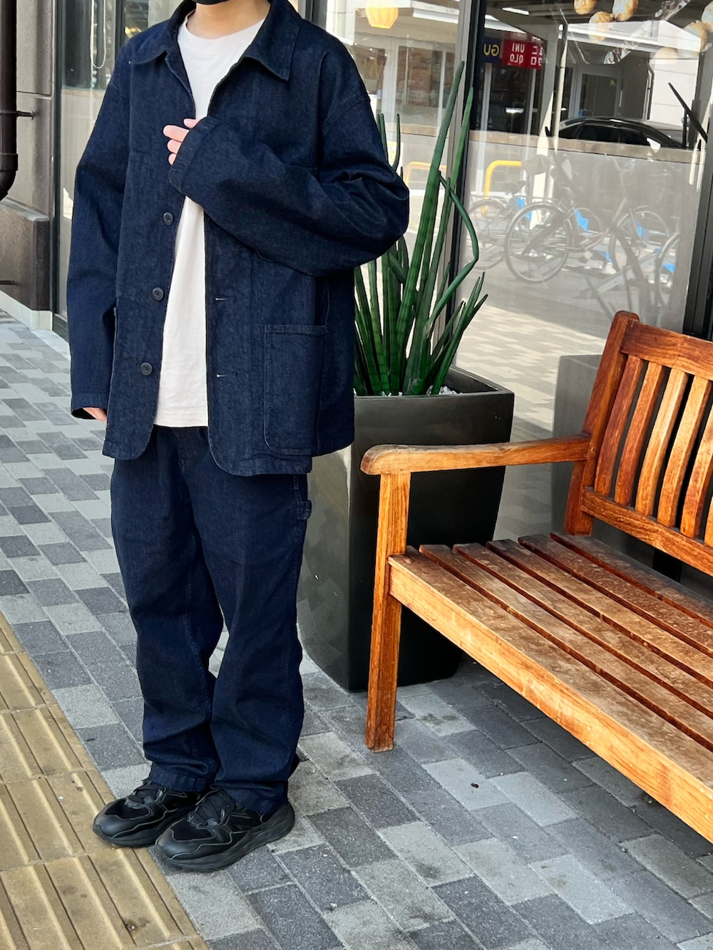 M｜UNIQLOのデニムジャケットを使ったコーディネート - WEAR
