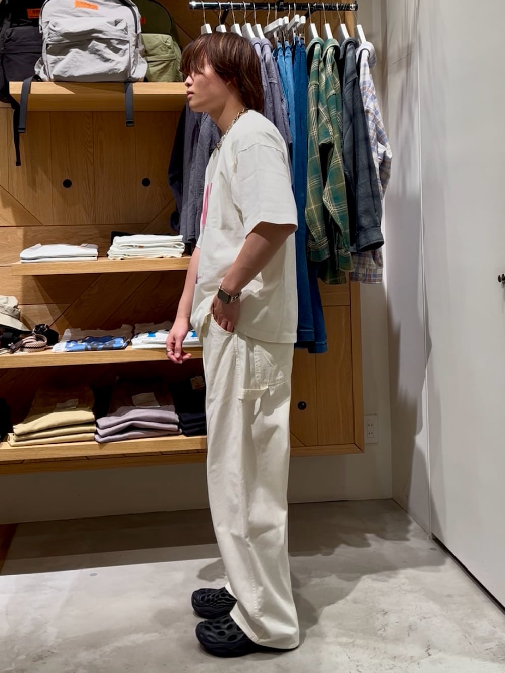 ゆーーーとさんの「BROOKLYN フードフェス半袖Tシャツ（BAYFLOW）」を使ったコーディネートの2枚目の写真