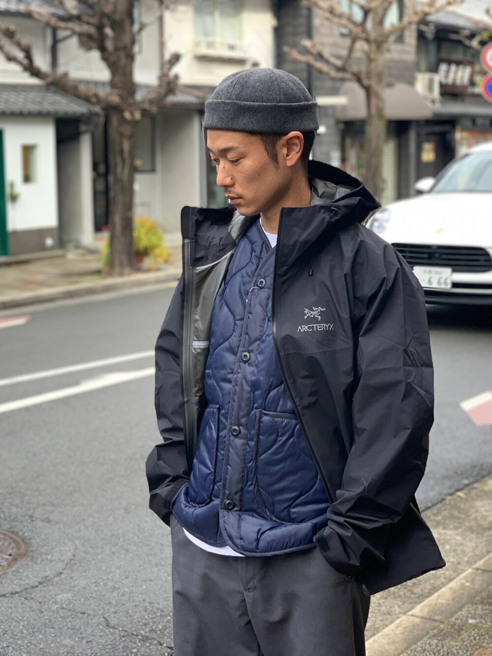 BENCH｜ARC'TERYXのナイロンジャケットを使ったコーディネート - WEAR
