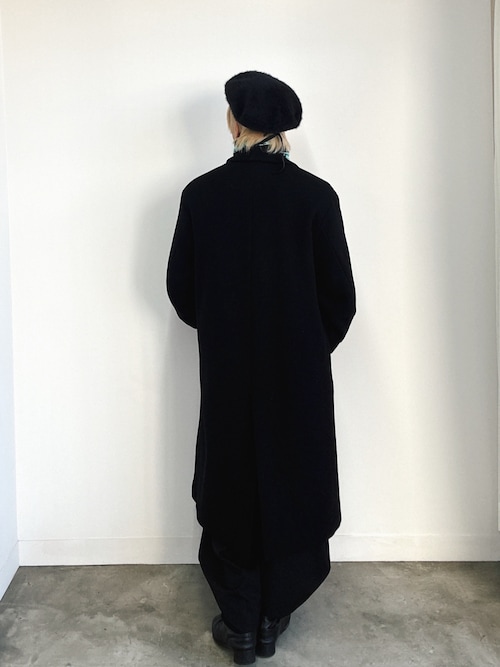Super100 Melton Loose Coat/スーパー100メルトンルーズコート【MAISON