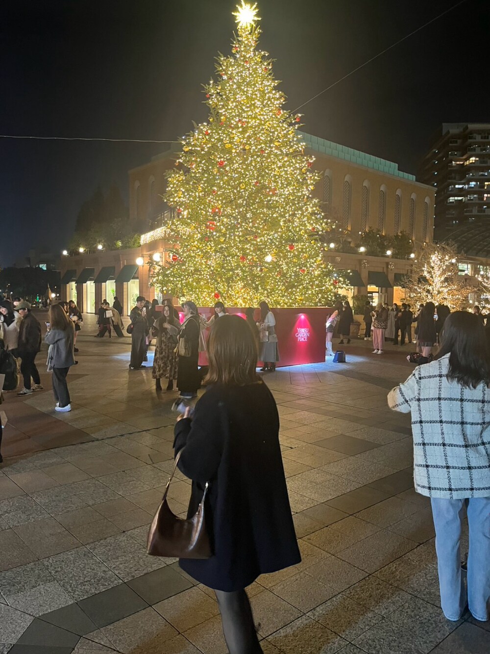 その他のノーカラーコートを着用したレディースの冬コーディネートの2枚目の写真