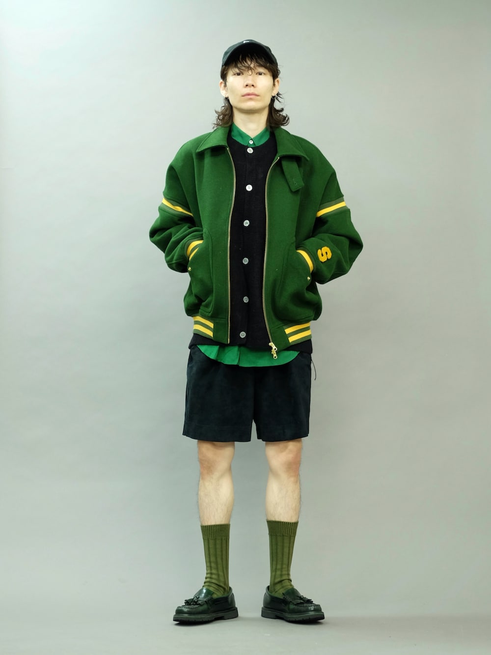 スタジャン soerte Stand collar stadium jacke