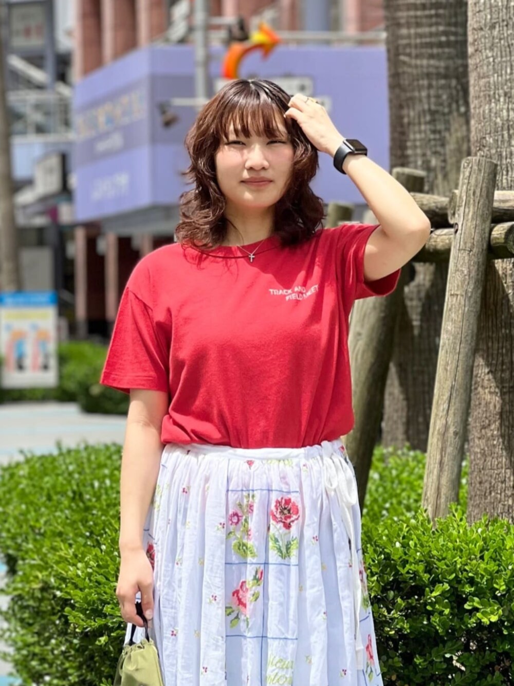 Freada/フリーダ インド クロスステッチ ギャザースカートを使った人気