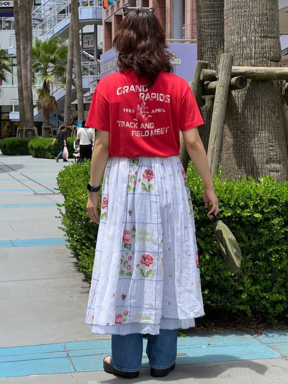 Freada/フリーダ インド クロスステッチ ギャザースカートを使った人気