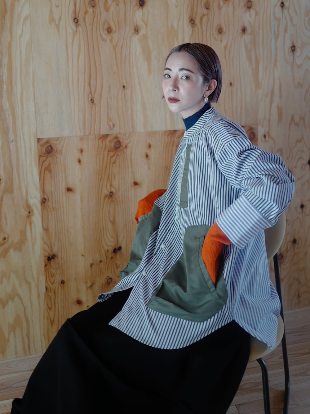 荻原桃子｜OMMOのシャツ/ブラウスを使ったコーディネート - WEAR