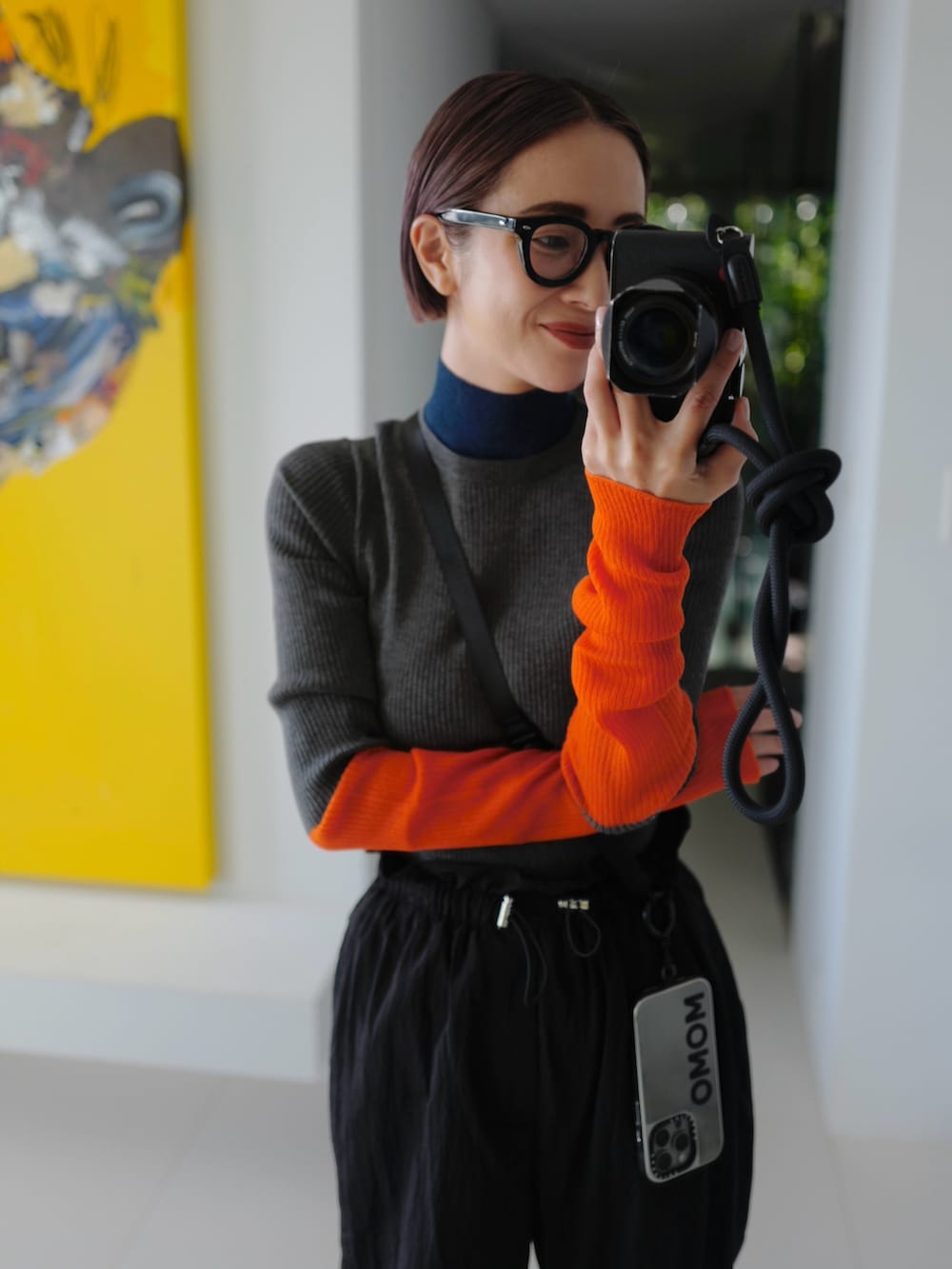 OMMO 荻原桃子ギャザーポケットベアトップビスチェ