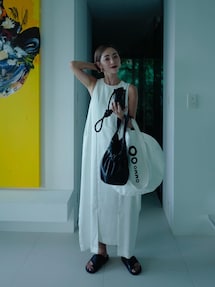 荻原桃子｜OMMOのトートバッグを使ったコーディネート - WEAR