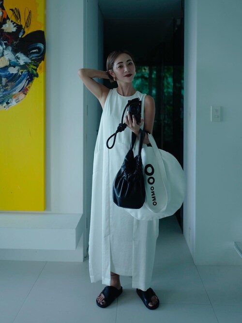 荻原桃子｜OMMOのトートバッグを使ったコーディネート - WEAR
