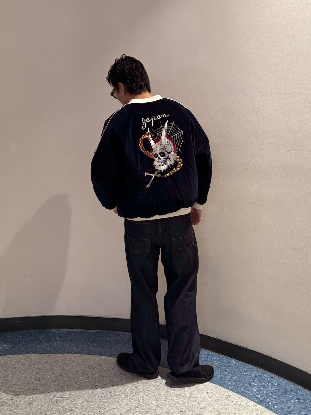 takuya sato(LHP 池袋パルコ店)｜blackmeansのスカジャンを使った