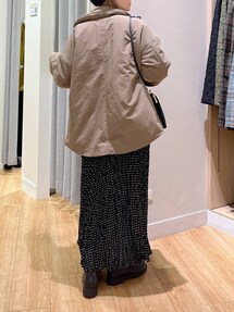 クラネ　ショートシャギーコクーンオーバーコート　高山都さん着用 高山都さんコラボ/マシンウォッシャブル/軽量】あったかストール付き