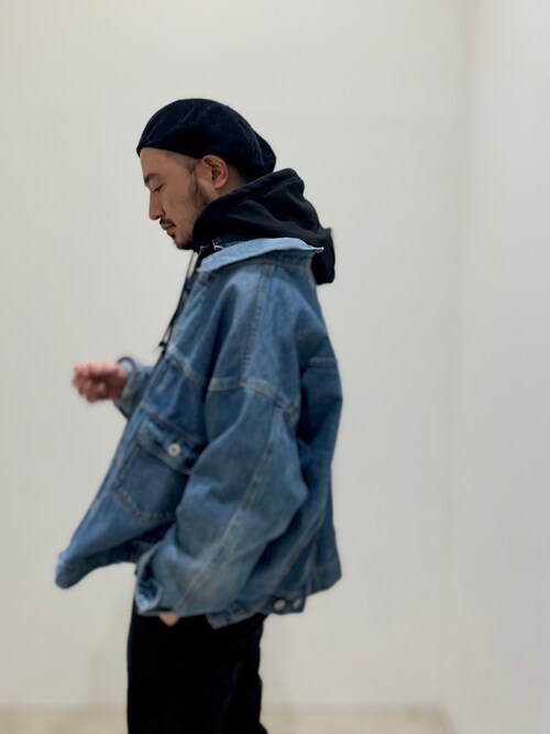 etsinta/エシンタ】デニムONデニムオーバージャケットを使った人気