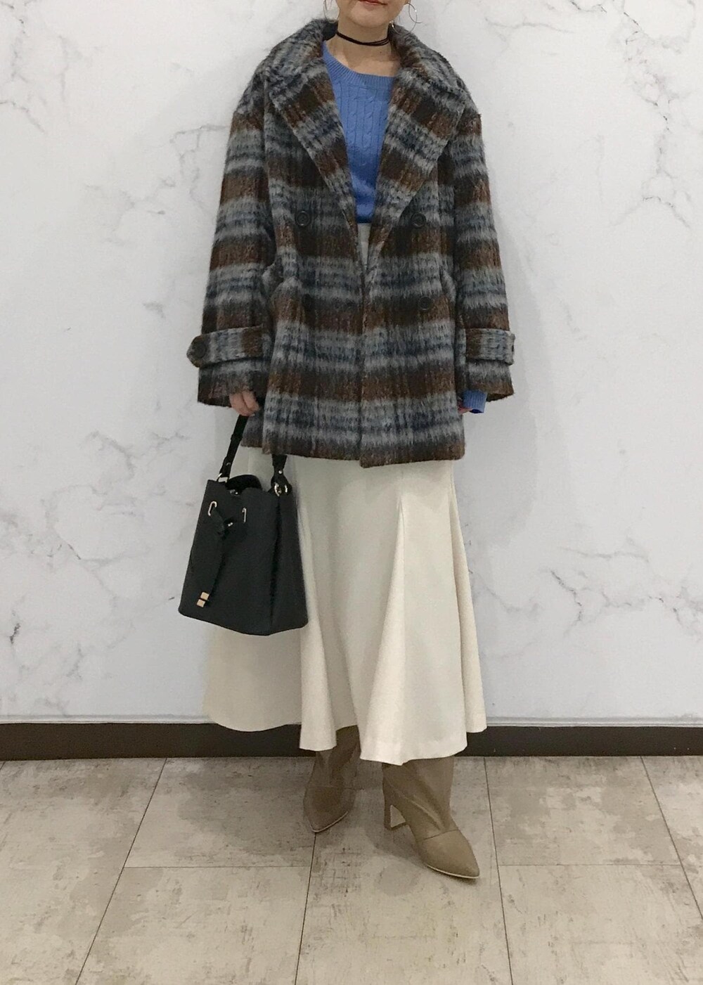 はっちゃんさんの「メタルポイントラリエット（VIS）」を使ったコーディネートの7枚目の写真