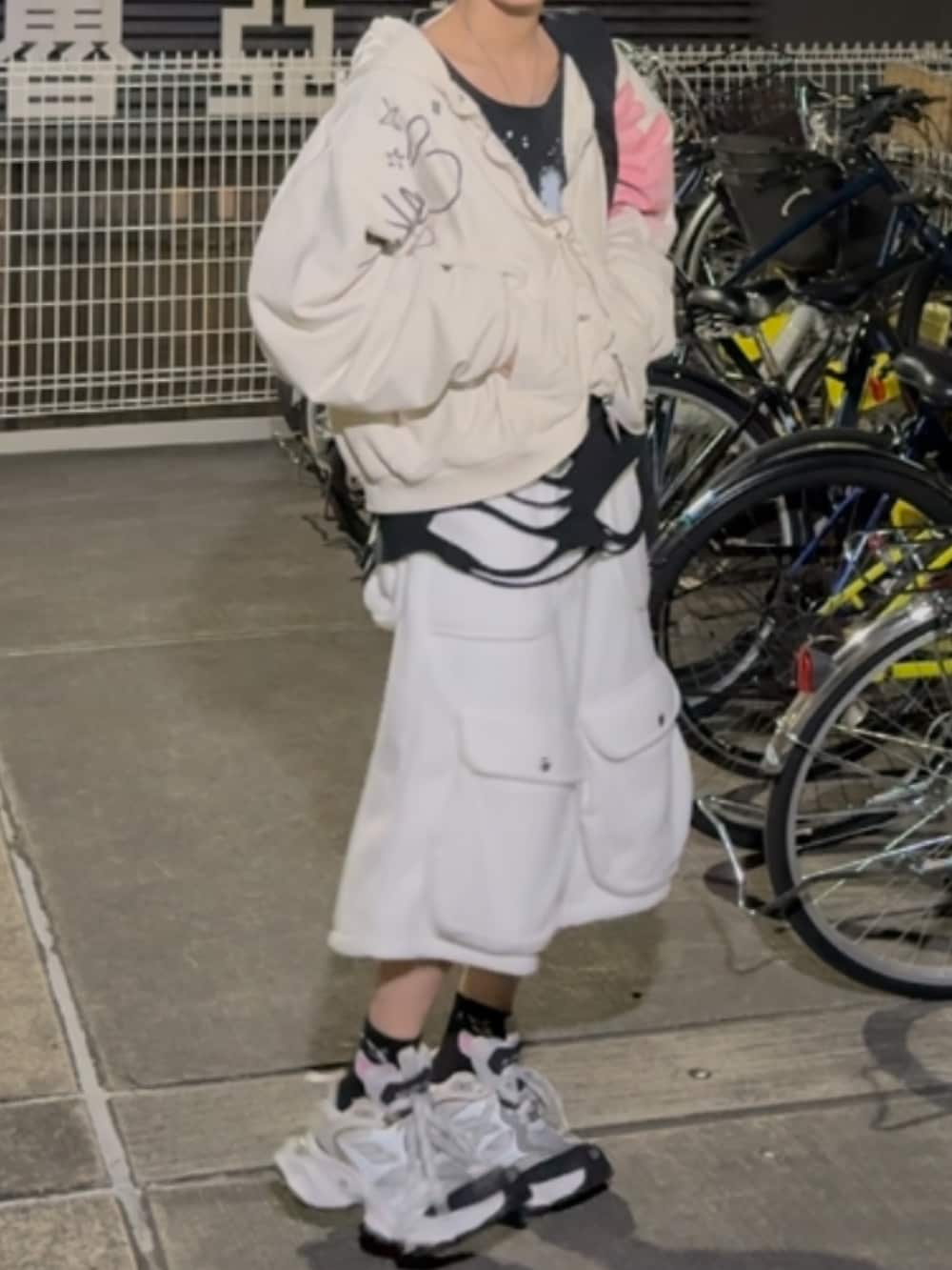 a2o】パイルワイドカーゴショーツを使った人気ファッション