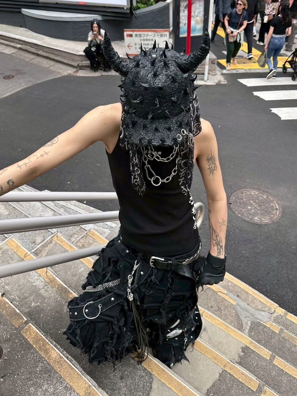 UNIZ】BLACK MONSTER PANTS / 【ユニズ】ブラックモンスターダメージ