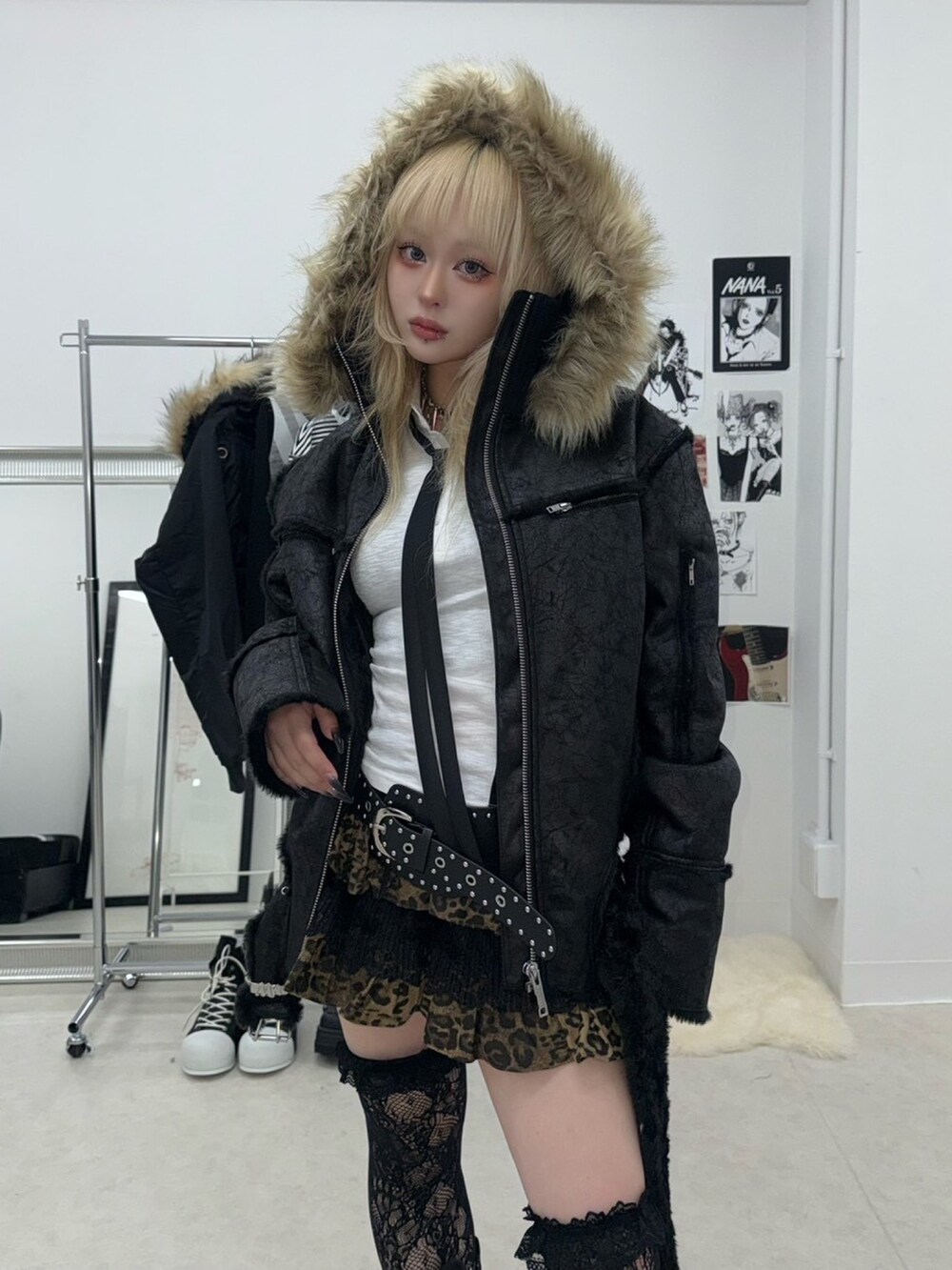 SETUP‐EXE】WAFFEN LINE COLLAR TEE / 【セットアップエグゼ】ワッ