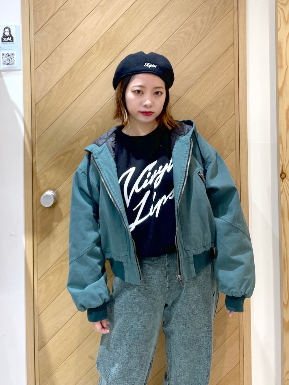 SAKI 🍣(MILKFED.福岡（ソラリアプラザ）)｜X-girlのスウェットパンツ