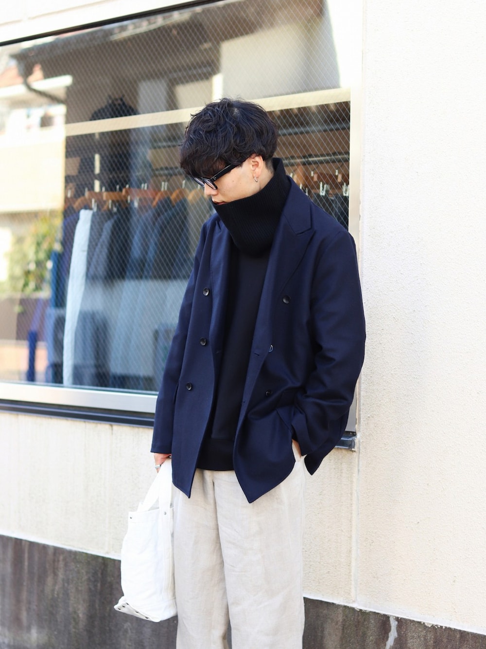 marka / マーカ：W.B SHIRT JACKET - 2/48 wool soft serge -：M22C