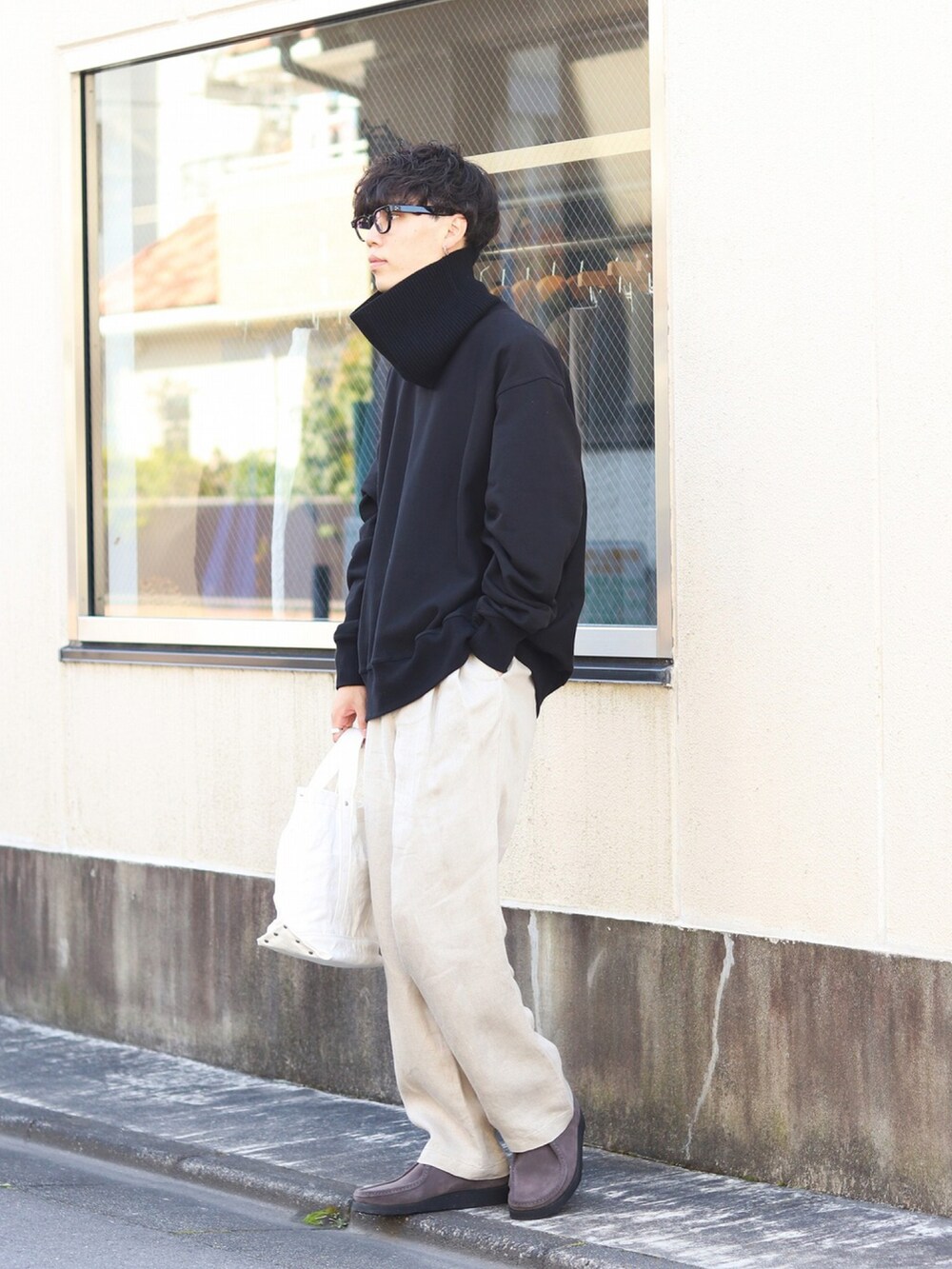 marka / マーカ：W.B SHIRT JACKET - 2/48 wool soft serge -：M22C