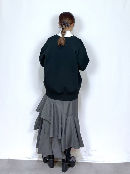 きゃぷ（PAGEBOY ららぽーと船橋）｜PAGEBOYのニット/セーターを使ったコーディネート WEAR