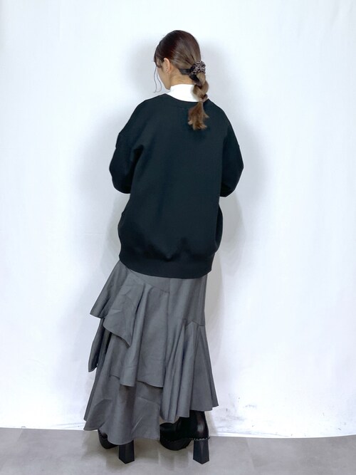 きゃぷ（PAGEBOY ららぽーと船橋）｜PAGEBOYのニット/セーターを使ったコーディネート WEAR