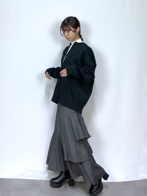 きゃぷ（PAGEBOY ららぽーと船橋）｜PAGEBOYのニット/セーターを使ったコーディネート WEAR