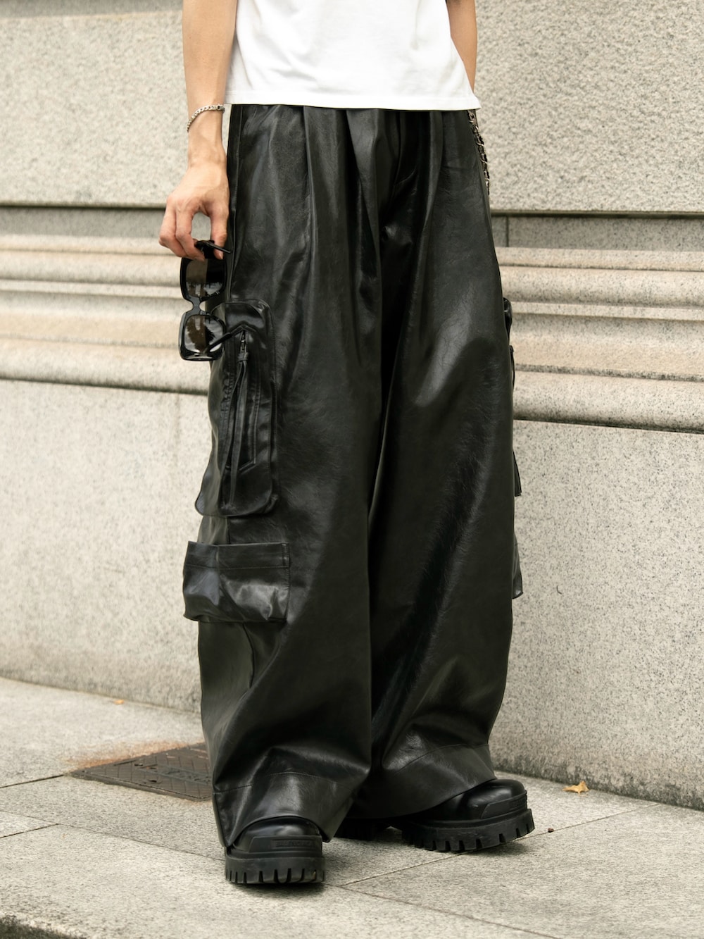 soerte ヴィンテージライクミリタリーカーゴパンツ サイズ1