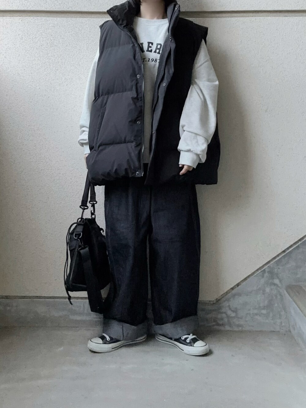 あやた｜RUUBONのダウンベストを使ったコーディネート - WEAR