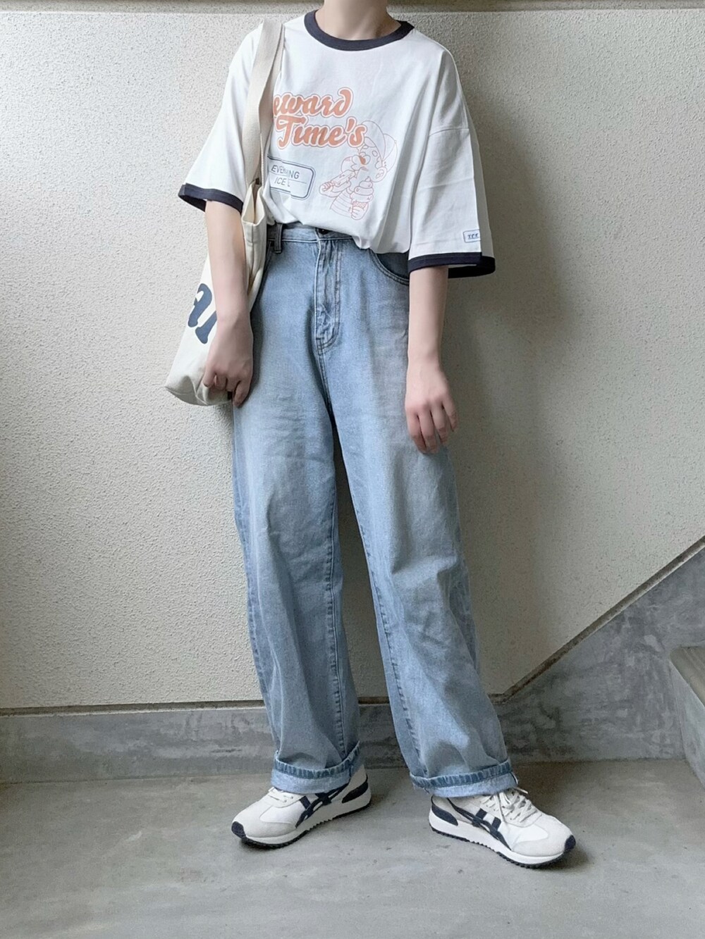 c-boy style 【NO.447】 Tシャツ カジュアルコーデ c-boy style 【NO.447】 00s Tシャツ カジュアルコーデ - メルカリ