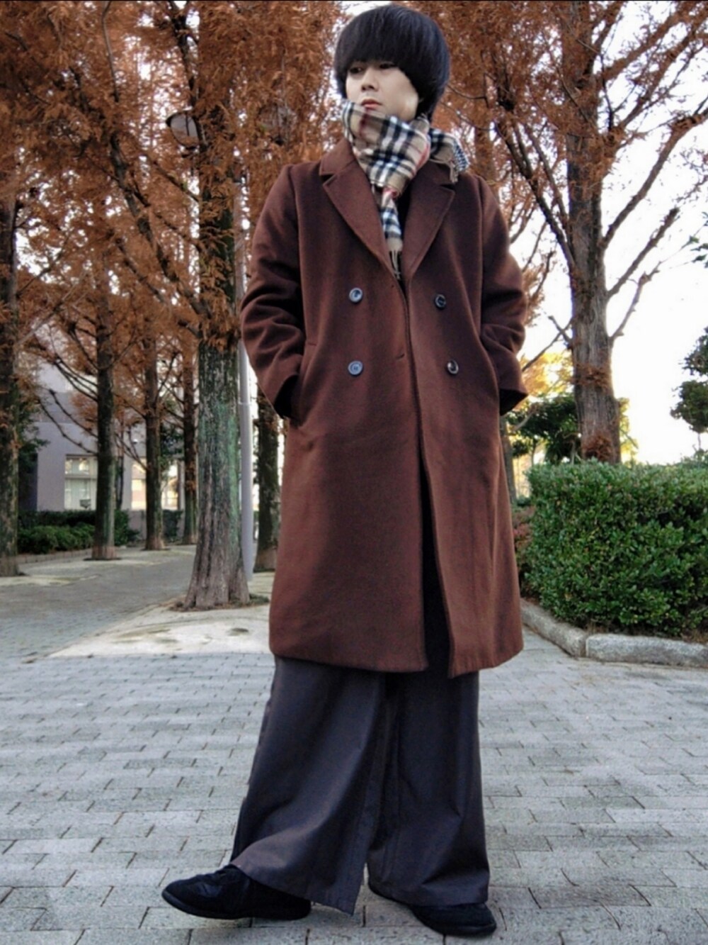 BURBERRY マフラー 親子コーデ カップルコーデ 1703538325.jpg